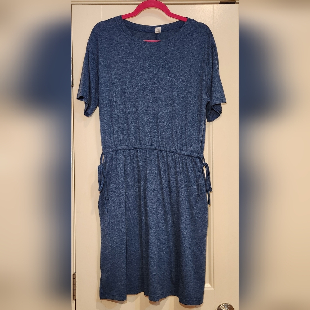 Blue Casual Women's Dress